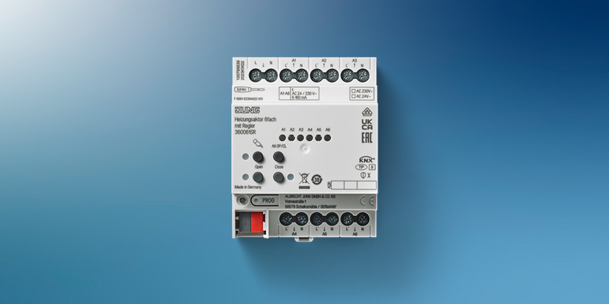 KNX Heizungsaktor 6-fach bei Elektro-Reum GmbH in Fambach