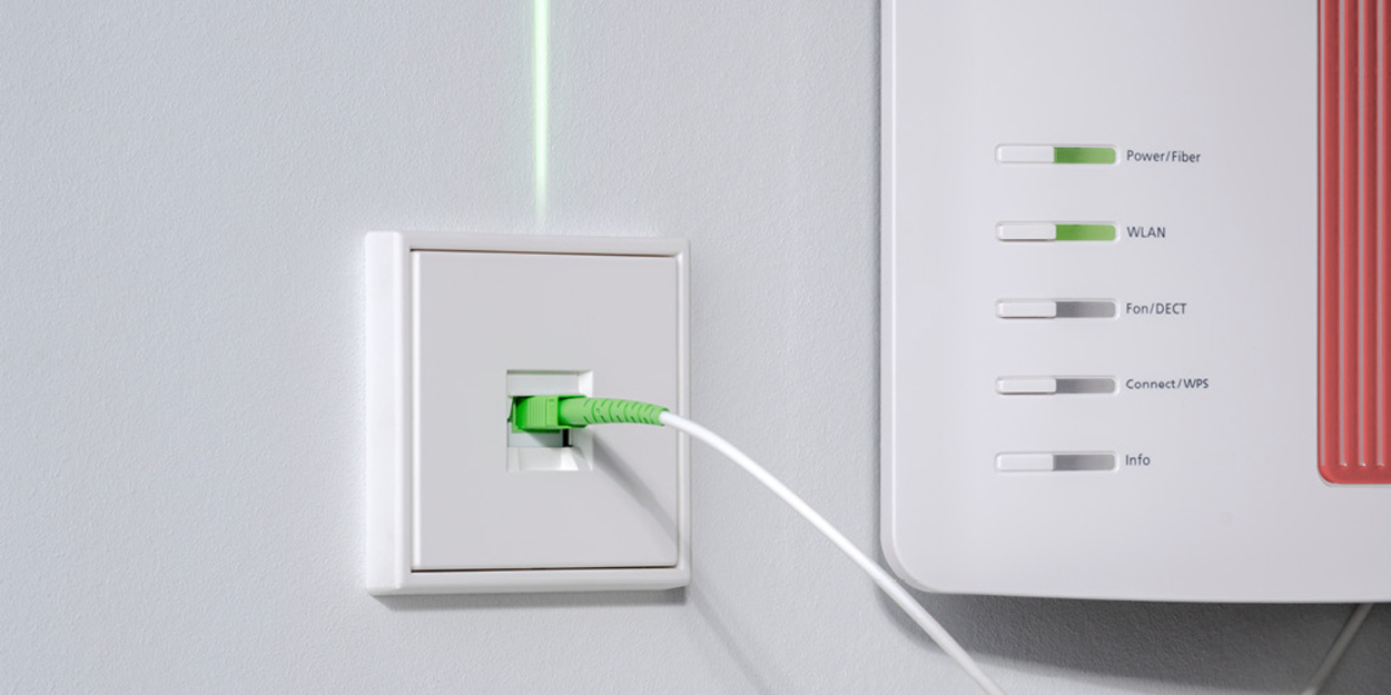 Die neuen Glasfaser-Anschlussdosen bei Elektro-Reum GmbH in Fambach